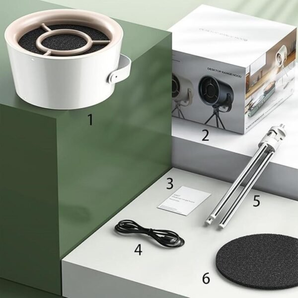 Small Household Range Hood, Outdoor Barbecue Smoking Machine - Image 7