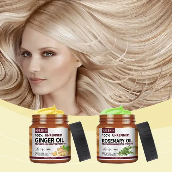 EELHOE Ginger Rosemary Conditioner Repairs Dry Hair - Image 7