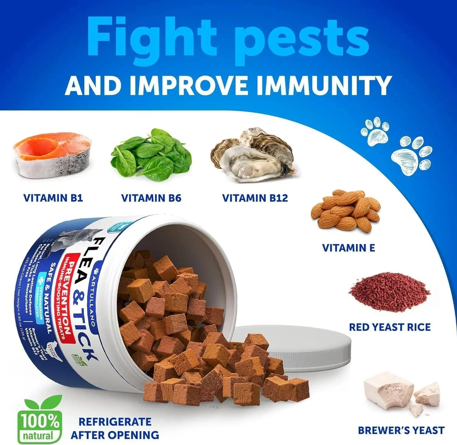 Flea Treatment For Cats Natural Flea And Tick Prevention Supplement - Image 7