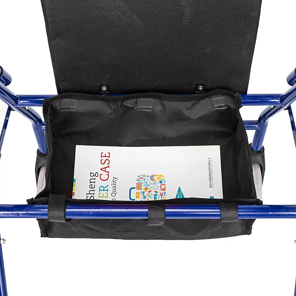 Iron Pipe Nylon Cloth Basket 286lbs, Blue And Black Color For Driving Assistance - Image 9