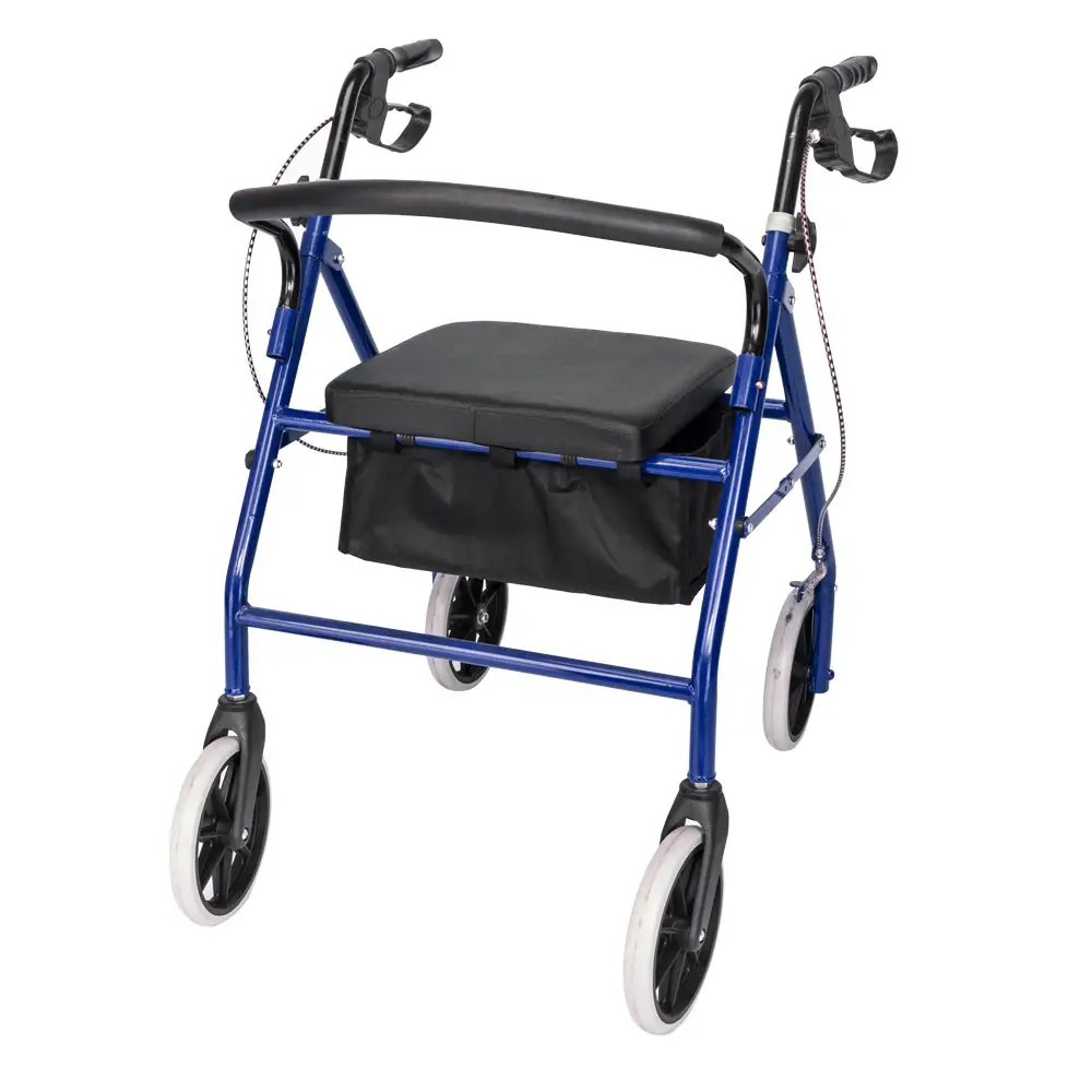 Iron Pipe Nylon Cloth Basket 286lbs, Blue And Black Color For Driving Assistance - Image 8