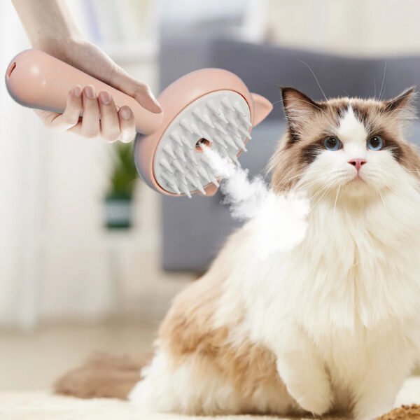 Hair Cleaning Brush With Mist Multifunctional Cat Grooming Brush - Image 8