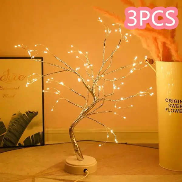 Led Copper Wire Light Bedroom Light - Image 3