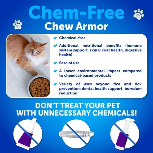 Flea Treatment For Cats Natural Flea And Tick Prevention Supplement - Image 3