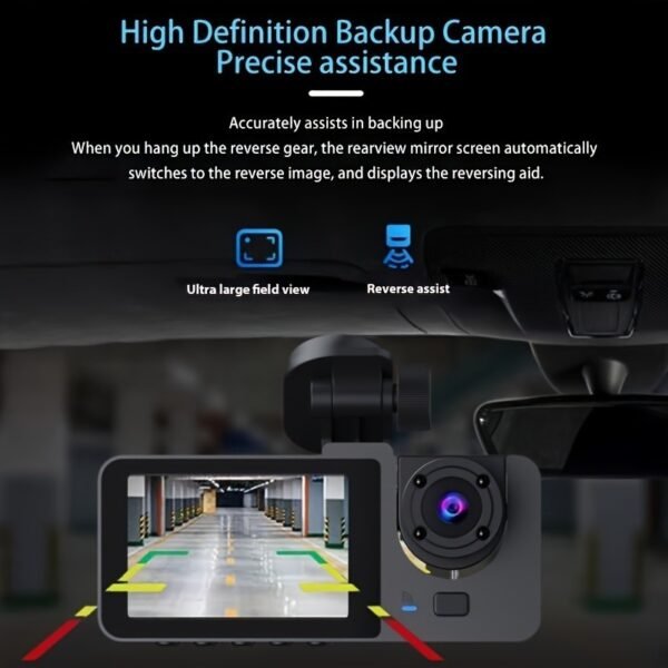 The  Recording Dash Cam Provides All-round Recording And Is Suitable For All Driving Scenarios During Trips - Image 2