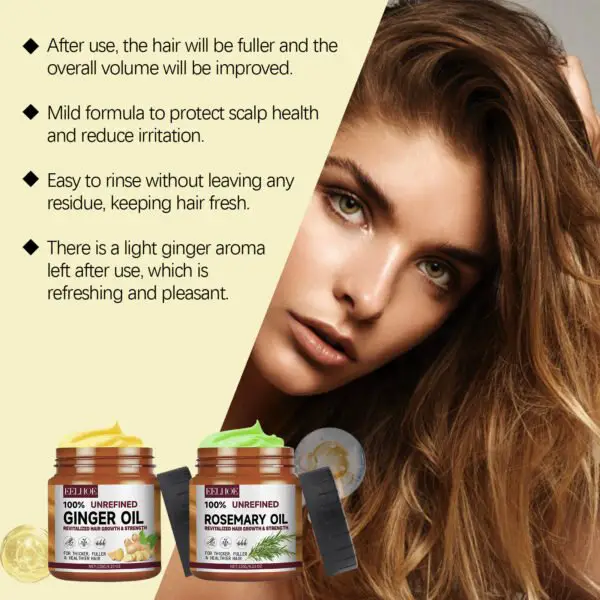EELHOE Ginger Rosemary Conditioner Repairs Dry Hair