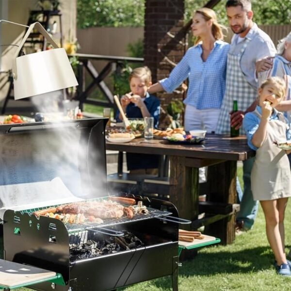 Small Household Range Hood, Outdoor Barbecue Smoking Machine - Image 4