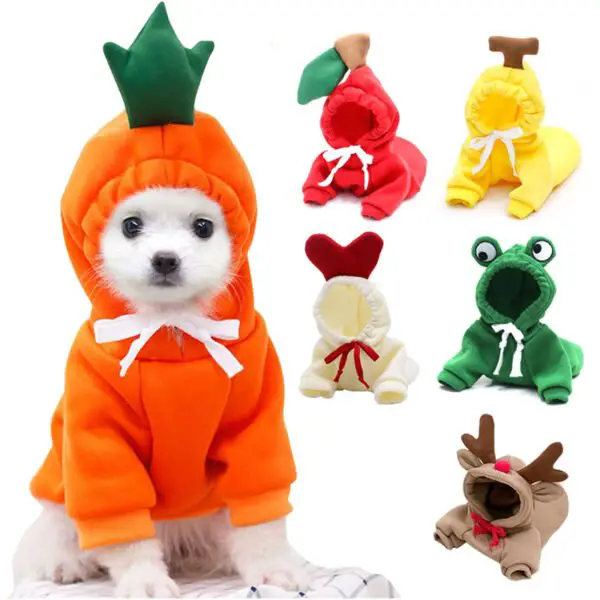 Cute Fruit Dog Clothes For Small Dogs - Image 4