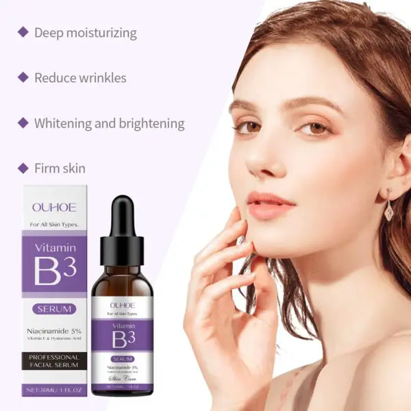 Vitamin B3 Moisturizing Essence Hydrating And Improving Skin Dark And Tender Pores Firming Skin - Image 4