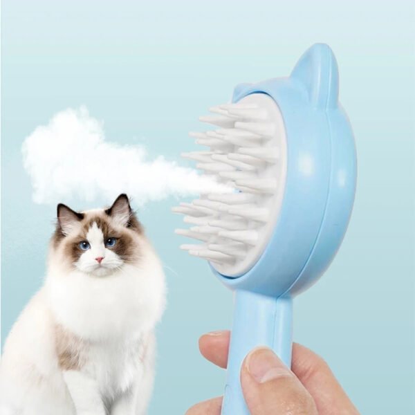 Hair Cleaning Brush With Mist Multifunctional Cat Grooming Brush - Image 9