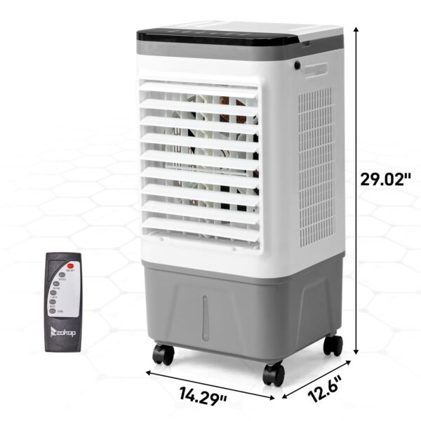 American Specification, Evaporative Air Cooler, Fan, Cooling And Humidification 3-in-1, 12-hour Timer - Image 2