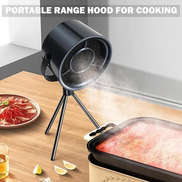 Small Household Range Hood, Outdoor Barbecue Smoking Machine - Image 9