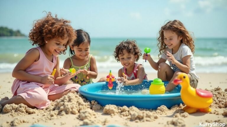 Whether splashing in the pool, building sandcastles, or exploring science through hands-on toys
