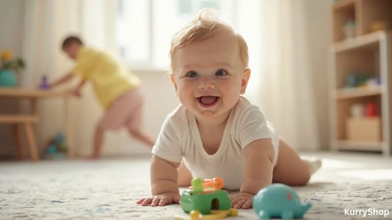 developmental milestones your baby will reach in their first year. A month-by-month guide covering motor skills, communication, cognitive growth, and emotional development