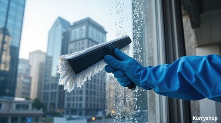 cleaning windows and glass surfaces professionally. Get a clear, streak-free finish using simple, effective methods for home and office.