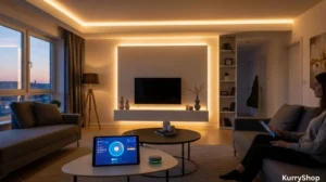 smart lighting at home, focusing on what truly improves daily comfort, routines, and atmosphere after the initial excitement fades