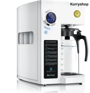 Countertop reverse osmosis water filter system used for clean drinking water at home