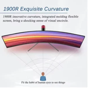 49 inch curved computer monitor 4K 5K 165Hz for office and gaming