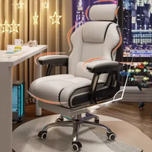 Waterproof ergonomic executive office chair with back support