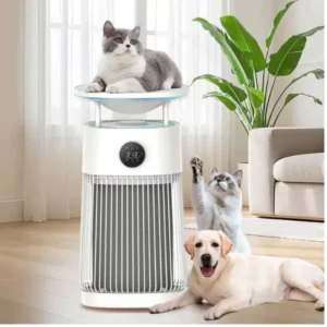 Tuya Wifi large room air purifier with HEPA filter and smart control